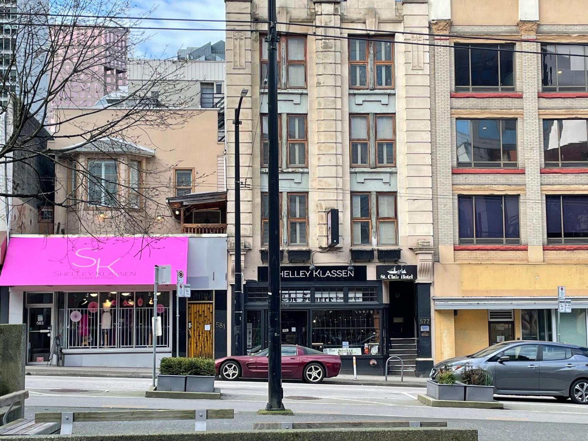 溫哥華 圣克莱尔旅舍旅舍 外观 照片